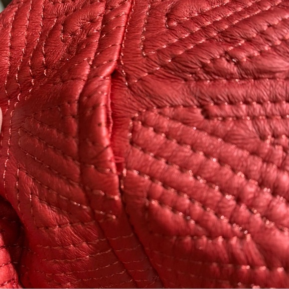 Tanjay Red Zipper Women’s Jacket Size 16-18 - Picture 11 of 12